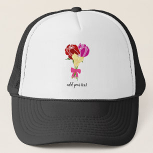 anpassa blombukett keps