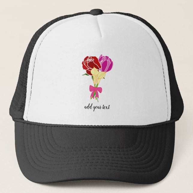 anpassa blombukett keps (Framsida)