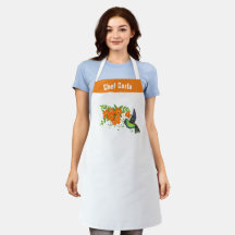 Anpassa Blommigt Humming Bird Baker Chef