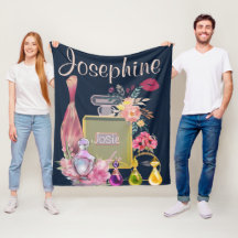 Anpassa Blommigten för Rosa av Namn Parfym Flaskor