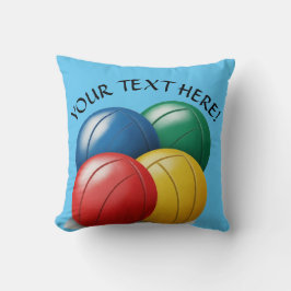 Anpassa Bocce Boll Player Gift Decor Kudde