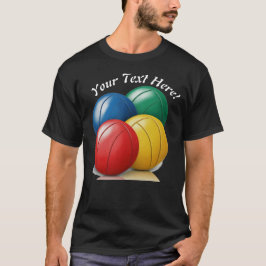 Anpassa Bocce Boll Unique T Shirt