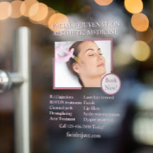 Anpassa Botox Facials för hudbehandling Detaljerad