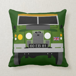 Anpassa British Army Veteran Land Rover Kudde