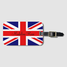 Anpassa British flagga Bagagebricka