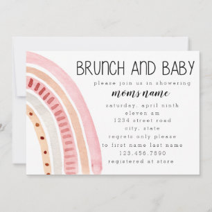 Anpassa Brunch och Babykläder Inbjudningar