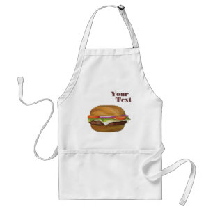 Anpassa Burger Standard Apron Förkläde