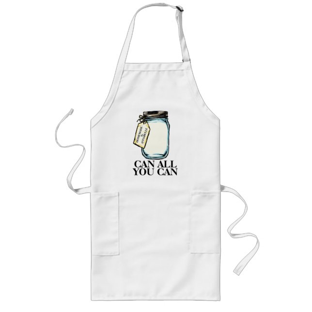 Anpassa Burk Långt Förkläde (Framsidan)