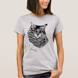 Anpassa Cat Art T-Shirt