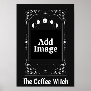 Anpassa Celestial Tarot Zodiac Present Kaffekaffe Poster