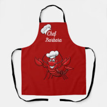 Anpassa Chef Lobster All-Over Print Apron