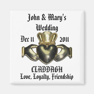 Anpassa Claddagh Magnet