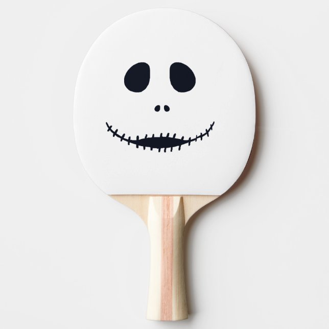 Anpassa Coolan Halloween Scary Ansikte Pingisracket (Framsidan)