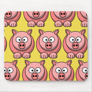 Anpassa Cute Gris Mousepad för barn Musmatta