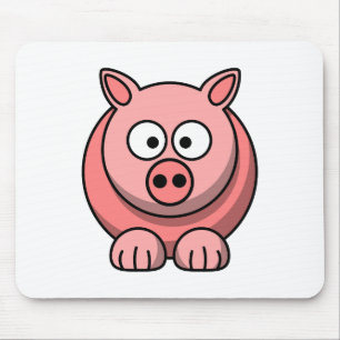 Anpassa Cute Gris Mousepad för barn Musmatta