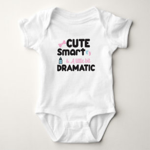 Anpassa Cute Smart & Dramatic Funny T Shirt
