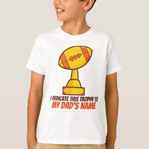 Anpassa "Dedicated Trophy" T Shirt