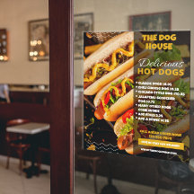 Anpassa Delicious Hotdogs Restaurang Medium