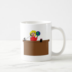 Anpassa den administrativa Professionellen Kaffemugg