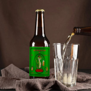 Anpassa den bekväma Vinden för fiske efter sydgato Ölflaska Etikett