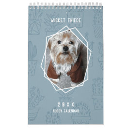 Anpassa den! Cactus Cooler Pet Buddy Calendar Kalender
