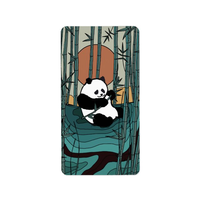 Anpassa den enkla Saken Adressetikett (Framsidan)