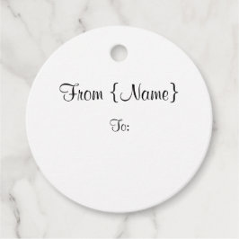 Anpassa den! gåvor etiketter