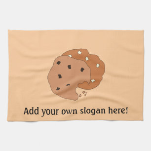 Anpassa den här cookies-grafiken kökshandduk
