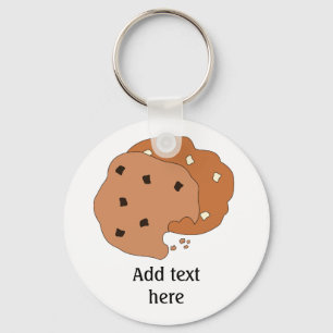 Anpassa den här cookies-grafiken nyckelring