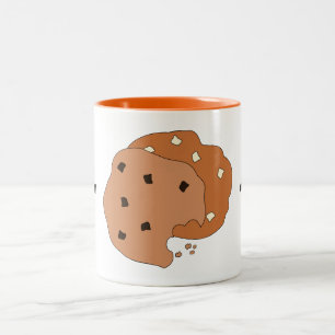 Anpassa den här cookies-grafiken Två-Tonad mugg
