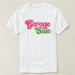 Anpassa den här försäljningen av Cute Garage T-Shi T Shirt