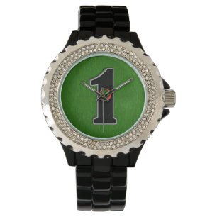 Anpassa den här Lucky Golfer Hål i en design! Armbandsur
