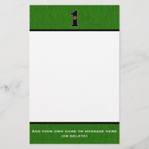 Anpassa den här Lucky Golfer Hål i en design! Brevpapper
