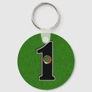 Anpassa den här Lucky Golfer Hål i en design! Nyckelring