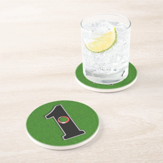 Anpassa den här Lucky Golfer Hål i en design! Underlägg (Sidan)