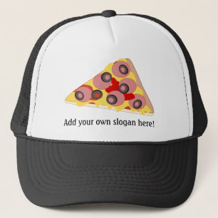 Anpassa den här Pizza-segmentbilden Truckerkeps