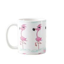 Anpassa den här Roligten Flamingo Mugg