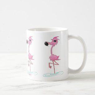 Anpassa den här Roligten Flamingo Mugg