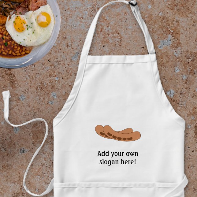 Anpassa den här Sausages-bilden Förkläde (Skapare uppladdad)