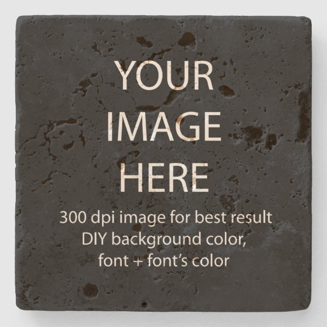 anpassa den här underlägg tavertine-stenen (Framsidan)