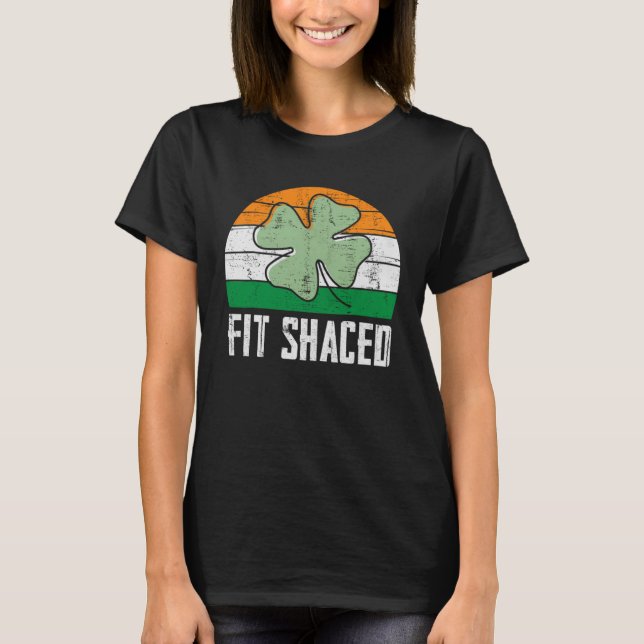 Anpassa den irländska drickande Drunk St Patrick's T Shirt (Framsida)