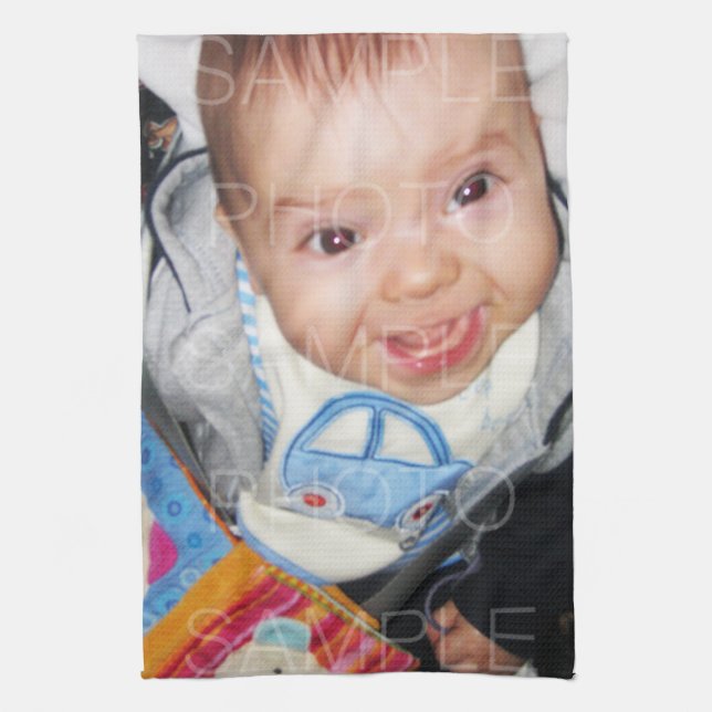 Anpassa den med fotot kökshandduk (Vertikal)