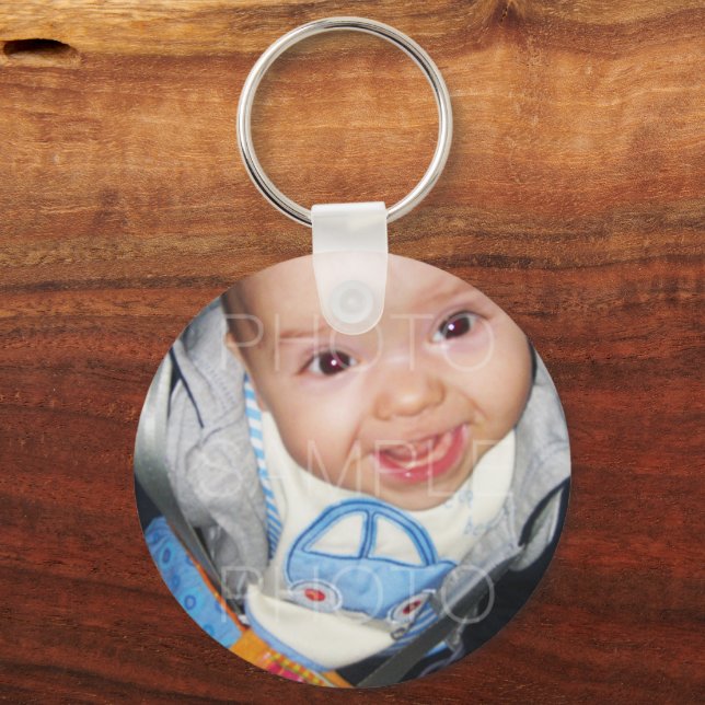 Anpassa den med fotot nyckelring (Framsida)