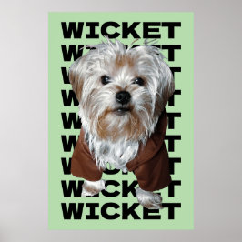 Anpassa den! MIN Pet Photo & Namn Repeat Poster