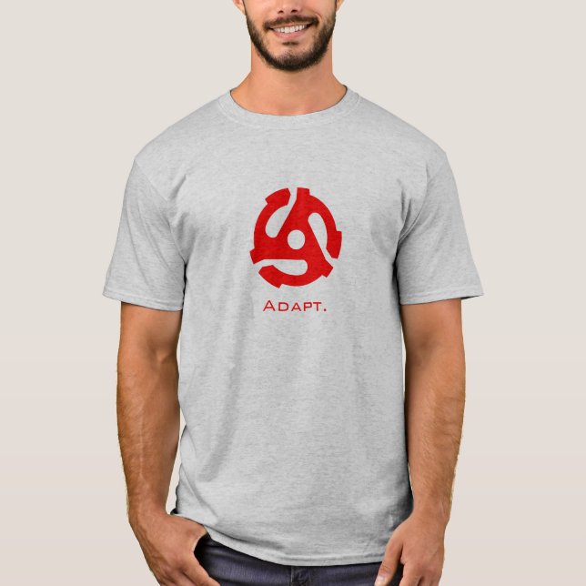 Anpassa den röda utslagsplatsen - t-shirt (Framsida)