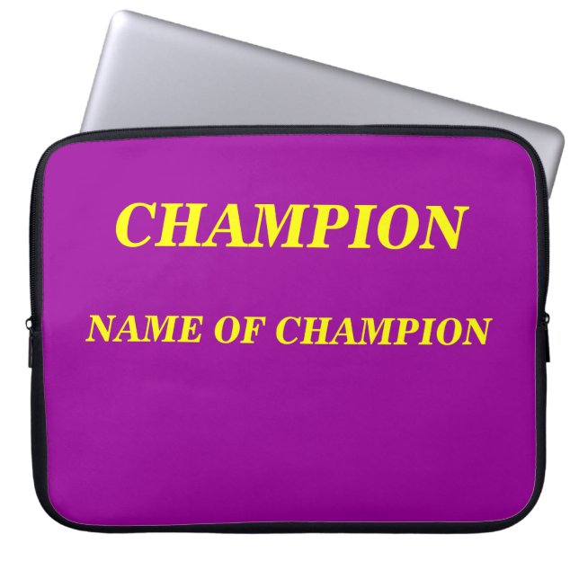 ANPASSA DEN SJÄLV LAPTOP SLEEVE (Framsidan)
