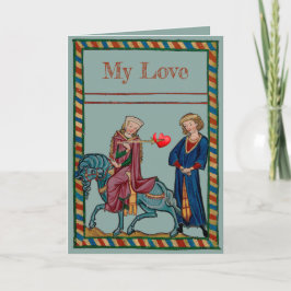 Anpassa denna Alla hjärtans dag Helgkort