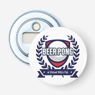 Anpassa Denna Beer Pong-logotyp Flasköppnare
