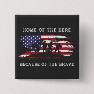 Anpassa denna design: Veterans Day Knapp