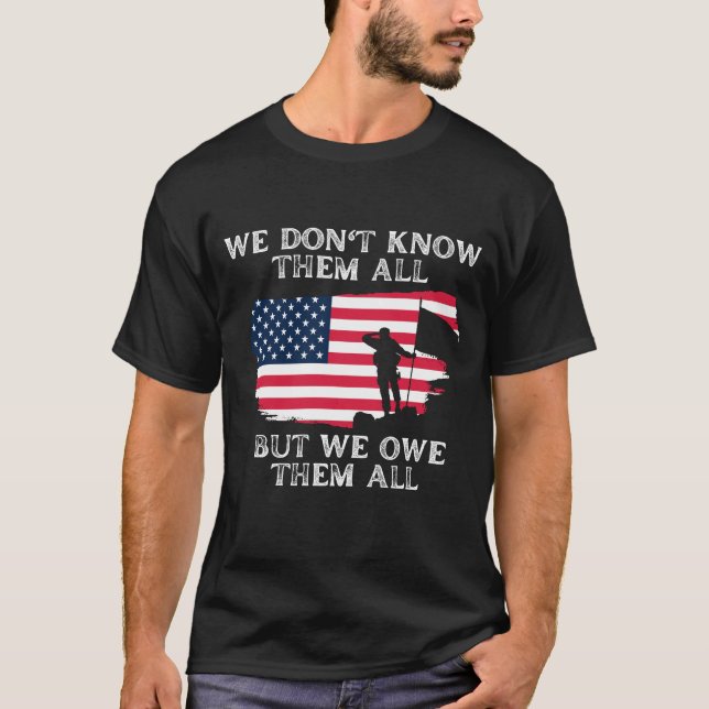 Anpassa denna design: Vi känner inte till dem alla T Shirt (Framsida)